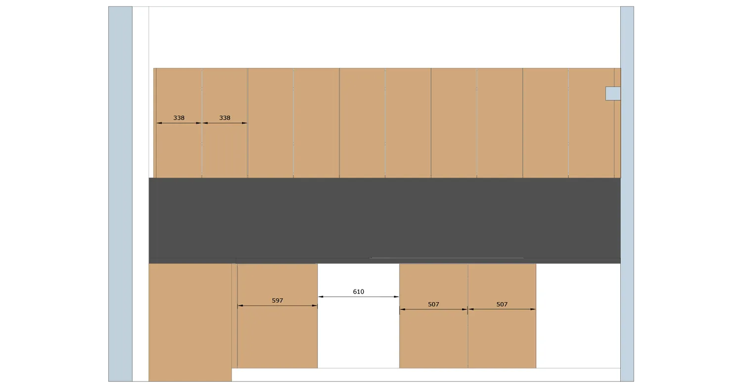 Plan d’une cuisine adaptée et accessible plan technique d'une cuisine adaptée pour l’accessibilité et l’ergonomie